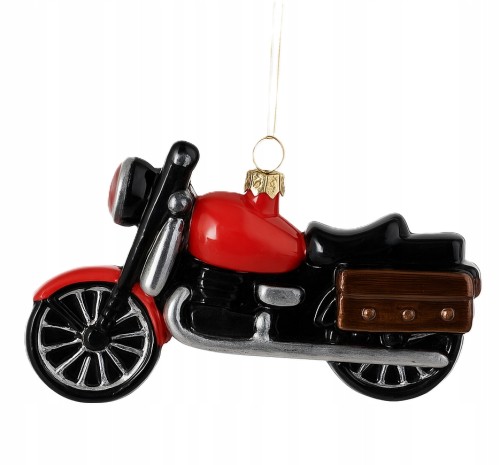 Zawieszka choinkowa nietłukąca świąteczne pojazdy 12cm 1szt