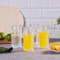 Szklanka do napojów 360 ml elegancka szklanka 15 cm przeźroczysta 1 szt.