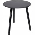 Stolik kawowy taboret czarny MDF 40x41cm ZUZU 1szt