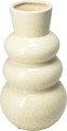 Wazon z dolomitu beżowy bubble 29,5 cm 1szt