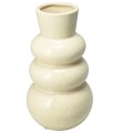 Wazon z dolomitu beżowy bubble 29,5 cm 1szt