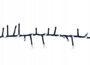 Lampki choinkowe łańcuch świetlny zimny biały 710 LED 10m