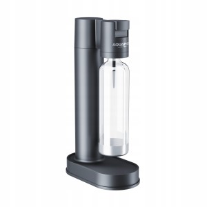 Saturator do wody Aquaphor Pearl czarny z nabojem CO2 i butelką 1l