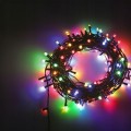 Lampki choinkowe łańcuch świetlny kolorowe 100 diod LED 10m