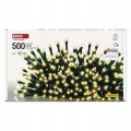 Lampki choinkowe łańcuch świetlny ciepły biały 500 Diod LED 50m