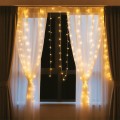 Kurtyna świetlna lampki choinkowe ciepły biały 300 Diod LED 3x2m