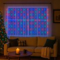 Kurtyna świetlna lampki choinkowe kolorowe 300 Diod LED 3x2m