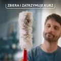 Miotełka do kurzu Vileda Flex & Catch z krótką rączką w zestawie 2 wkłady