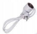 Przedłużacz 1 gniazdowy z uziemieniem biały 16A 3×1,0mm² H05VV-F OWY 1,5m