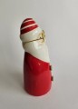 Figurka świąteczna ceramiczna Mikołaj 17,5 cm dekoracja bożonarodzeniowa 1szt