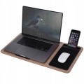 Stolik na laptopa podstawka z poduszką tacka 30,5x57,5cm