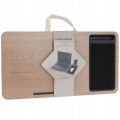 Stolik na laptopa podstawka z poduszką tacka 30,5x57,5cm