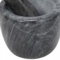 Moździerz kamienny marmurowy czarny do mielenia przypraw 12cm 1szt