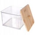 Pojemnik na patyczki higieniczne plastikowy organizer łazienkowy 8,5cm 1szt