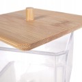 Pojemnik na patyczki higieniczne plastikowy organizer łazienkowy 8,5cm 1szt