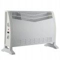 Grzejnik konwektorowy elektryczny 2000W z termostatem biały 58,5 cm