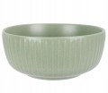 Miska ceramiczna obiadowa basic różne kolory ryflowana 15cm 600ml 1szt