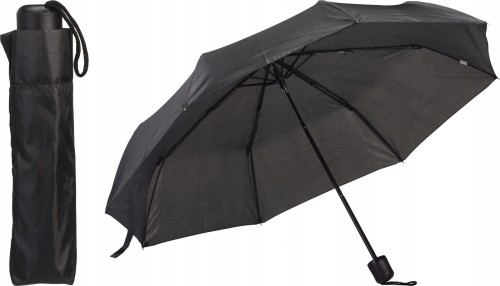 Parasol składana parasolka czarna składana duża 110cm 1szt