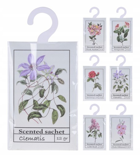 Perfumowana saszetka do szafy papierowa 12g mix zapachów 1szt