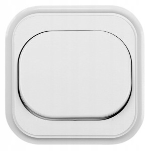 Włącznik schodowy jednobiegunowy 10 A podtynkowy biały 1 szt.