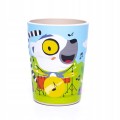 Kubek plastikowy dziecięcy kolorowy zwierzak lemur 250ml 1szt