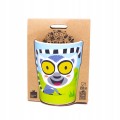Kubek plastikowy dziecięcy kolorowy zwierzak lemur 250ml 1szt