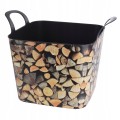 Kosz uniwersalny na drewno plastikowy z uszami 53x38cm 36L 1szt