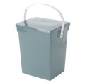 Pojemnik łazienkowy na proszek do prania plastikowy różne kolory 5,5L 1szt