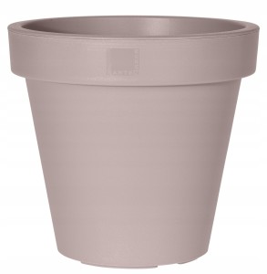 Doniczka okrągła plastikowa osłonka beżowa duża 80cm 1szt