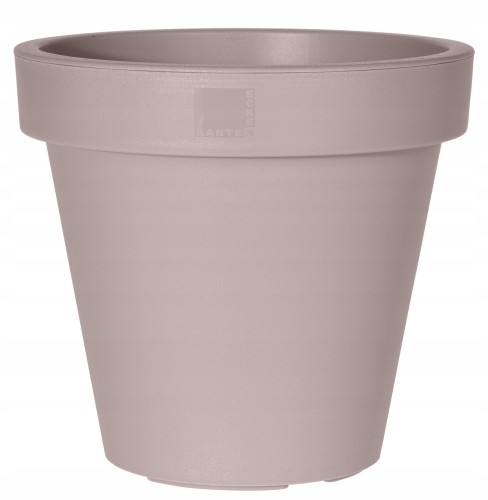Doniczka okrągła plastikowa osłonka beżowa duża 80cm 1szt