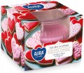 Świeca zapachowa parafinowa Waniliowe ciasteczka szklana Aura 1szt