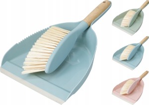 Zmiotka z szufelką plastikowa do zamiatania różne kolory plastikowa