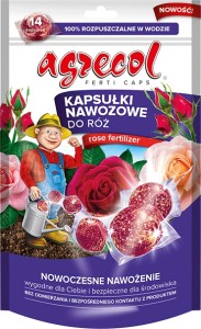 Nawóz w kapsułkach do kwiatów róż