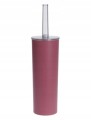 Szczotka łazienkowa WC z pojemnikiem plastikowa różne kolory 9x39cm 1szt