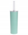 Szczotka łazienkowa WC z pojemnikiem plastikowa różne kolory 9x39cm 1szt