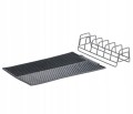 Ociekacz metalowy z matą silikonową do naczyń różne kolory 39cm 1szt