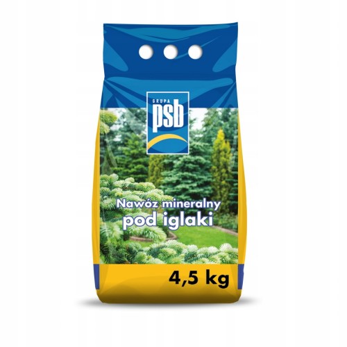 Nawóz do iglaków wiosenny granulowany 4,5kg