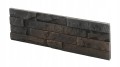 Kamień elewacyjny Minnesota 3 czarny 33×10,5 cm imitacja kamienia 0,43 m2