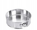 Tortownica fakturowana blacha do pieczenia okrągła metalowa 24cm
