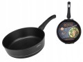 Patelnia tradycyjna głęboka nieprzywierająca aluminiowa czarna 26cm
