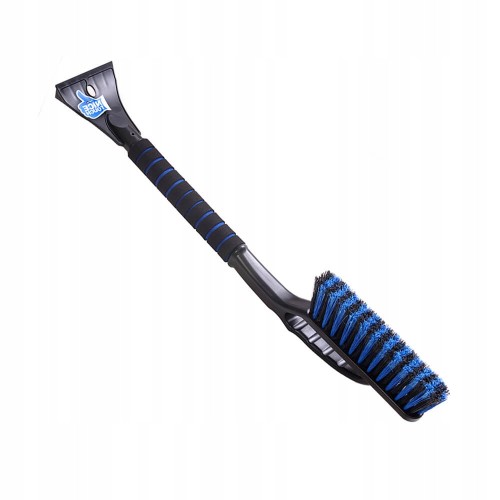 Skrobaczka do szyb ze szczotką 2w1 samochodowa długa 65cm plastikowa 1 szt.