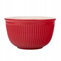 Miska ceramiczna kuchenna salaterka czerwona 22cm 2,5L 1szt