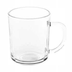 Kubek szklany transparentny klasyczny Porto 240ml 1szt