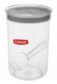 Pojemnik do produktów sypkich z miarką plastikowy transparentny 1,7L 1szt
