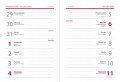 Kalendarz książkowy kieszonkowy 2026 tygodniowy różne wzory 1szt