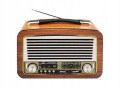 Radio sieciowo-bateryjne solarne AM, FM, SW LTC LXLTC102UBT RETRO 1200 mAh OLZA