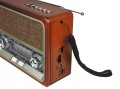 Radio sieciowo-bateryjne solarne AM, FM, SW LTC LXLTC103UBT RETRO 1200 mAh NETTA