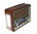 Radio sieciowo-bateryjne solarne AM, FM, SW LTC LXLTC103UBT RETRO 1200 mAh NETTA