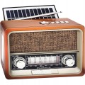 Radio sieciowo-bateryjne solarne AM, FM, SW LTC LXLTC103UBT RETRO 1200 mAh NETTA