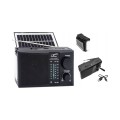 Radio przenośne z solarem czarne LTC115UBT FM/AM/SW USB Bluetooth NER